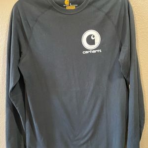 Carhartt Relaxed Fit Long Sleeve T Shirt, size Small